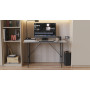 Стіл письмовий LINE Тайм Ferrum-decor 750x1000x500 Чорний метал ДСП Бетон 16 мм (FRD-104870) - фото 6