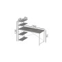 Комп'ютерний стіл Ferrum-decor Джек 75x140x60 Білий ДСП Бетон (FRD-104413) - фото 3