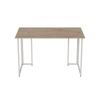 Комп'ютерний стіл Ferrum-decor Ханна 75x100x70 білий ДСП Дуб Сан-Марино 16мм (FRD-104023)