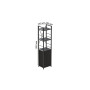 Етажерка 3/34 Ferrum-decor Серії Конект із тумбою 144x34x28 Чорний ДСП Сосна Кембра (FRD-104423) - фото 3