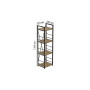 Етажерка 4/34 Ferrum-decor Серії Конект 120x34x28 чорний ДСП Дуб Артизан 16мм (FRD-104273) - фото 5