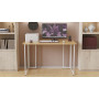 Компьютерный стол Ferrum-decor Ханна 75x120x60 белый ДСП Дуб Артизан 32мм (FRD-106214) - фото 4