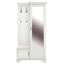 Передпокій з вішалкою ВМК (БРВ) Кентукі PPK/110P Білий альпійський (BRW-1870)