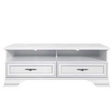 Тумба под телевизор ВМК (БРВ) Кентукки RTV2S Белый альпийский (GRB-1952)