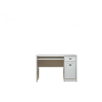 Стіл комп'ютерний Гербор Салерно BIU1D1S Білий (GRB-1301)