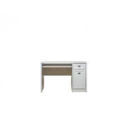 Стіл комп'ютерний Гербор Салерно BIU1D1S Білий (GRB-1301)