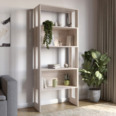 Модуль-6 стелаж полиці без фасадів LION Нобу Самоа димчастий (LION-042230)