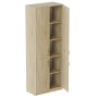 Шафа Анжело Ferrum-decor на 5 полиць із 4 дверима 1900x700x380 ДСП Дуб Сонома 16 мм (FRD-105040) - фото 1