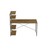 Комп'ютерний стіл Ferrum-decor Джек 75x140x70 Чорний ДСП Артизан (FRD-105412)
