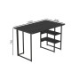 Комп'ютерний стіл Ferrum-decor Кевін 75x140x60 чорний ДСП Сосна Кембра 16мм (FRD-103813) - фото 5