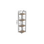 Етажерка 4/34 Ferrum-decor Серії Конект 120x34x28 сірий ДСП Дуб Сан-Марино 16мм (FRD-104284) - фото 5