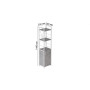 Етажерка 3/34 Ferrum-decor Серії Конект із тумбою 144x34x28 Білий ДСП Бетон (FRD-104434) - фото 3