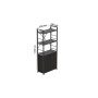 Етажерка 3/60 Ferrum-decor Серії Конект із тумбою 144x60x28 Чорний ДСП Сосна Кембра (FRD-104444) - фото 3