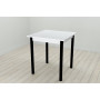 Стіл кухонний Ferrum-decor Агата 75x70x70 Чорний ДСП Біле 16мм (FRD-106245) - фото 2