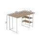 Комп'ютерний стіл Ferrum-decor Кевін 75x140x70 білий ДСП Дуб Сан-Марино 16мм (FRD-101290) - фото 6