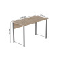 Комп'ютерний стіл Ferrum-decor Курт 75x100x70 сірий ДСП Дуб Сан-Марино 16мм (FRD-101860) - фото 7