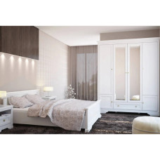 Комплект модульный в спальню Гербор Клео Белый (GRB-1461)