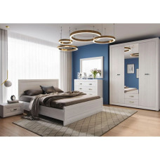 Комплект модульний в спальню ВМК (БРВ) Маркус Джанні/Дуб кам'яний (BRW-1812)