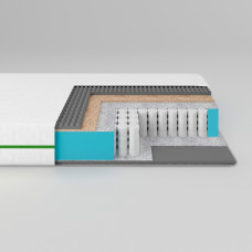 Матрац ортопедичний Ismart Koala Coco 70х150 см пружинний (ISM-051079)