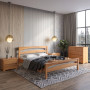 Полуторная деревянная кровать Mebigrand Чикаго Сити Ольха 120х190 см (MBG-9995) - фото 1