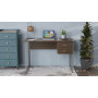Письмовий стіл Ferrum-decor Гаррі 75x140x60 сірий ДСП Біле 16мм (FRD-101461) - фото 3