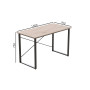 Компьютерный стол Ferrum-decor Дейв 75x140x70 черный ДСП Дуб Сан-Марино 32мм (FRD-102021) - фото 5