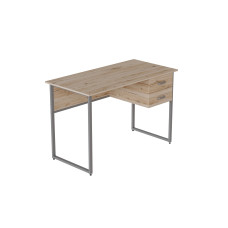 Комп'ютерний стіл Ferrum-decor Дакота 75x120x70 сірий ДСП Дуб Сан-Марино 16мм (FRD-102341)