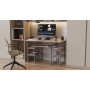 Комп'ютерний стіл Ferrum-decor Тім 75x140x60 сірий ДСП Дуб Сан-Марино 16мм (FRD-102471) - фото 3