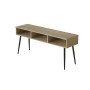 Тумба под телевизор Кентуки Ferrum-decor 45x139x38 Черный металл ДСП Дуб Сонома 16 мм (FRD-106730) - фото 5