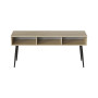 Тумба под телевизор Кентуки Ferrum-decor 45x139x38 Черный металл ДСП Дуб Сонома 16 мм (FRD-106730) - фото 3