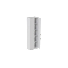 Шкаф Анжело Ferrum-decor на 5 полок с 4 дверями 1900x600x380 ДСП Белое 16 мм (FRD-105001)