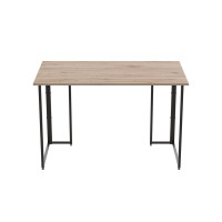 Компьютерный стол Ferrum-decor Ханна 75x100x60 черный ДСП Дуб Сан-Марино 16мм (FRD-103474)