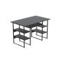 Компьютерный стол Ferrum-decor Тим 75x140x60 черный ДСП Сосна Кембра 16мм (FRD-103964) - фото 5