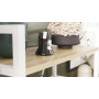 Етажерка 4/60 Ferrum-decor Серії Конект 120x60x28 білий ДСП Дуб Сонома 16мм (FRD-104245) - фото 4
