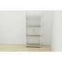 Етажерка 4/60 Ferrum-decor Серії Конект 120x60x28 білий ДСП Дуб Сонома 16мм (FRD-104245) - фото 6