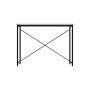 Стіл письмовий Line Лайт Ferrum-decor 750x1000x500 Чорний метал ДСП Біле 16 мм (FRD-104836) - фото 4