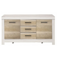 Комод у вітальню Гербор Белен KOM2D3S (телескопи) Сосна каньйон/Дуб корабельний (GRB-1033)