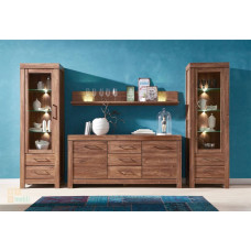 Модульная стенка для гостиной ВМК (БРВ) Герман N77833 Дуб стерлинг (BRW-1590)