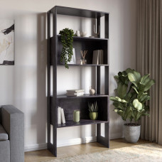 Модуль-6 стелаж полиці без фасадів LION Нобу Бетон темний (LION-042220)