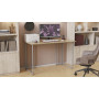 Письмовий стіл Ferrum-decor Ханна 75x100x60 сірий ДСП Дуб Сонома 16мм (FRD-101392) - фото 6