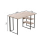 Комп'ютерний стіл Ferrum-decor Кевін 75x140x70 чорний ДСП Дуб Сан-Марино 32мм (FRD-103845) - фото 3