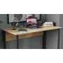 Письмовий стіл Ferrum-decor Курт 75x120x70 чорний ДСП Дуб Сонома 16мм (FRD-103935) - фото 3