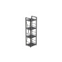 Етажерка 4/34 Ferrum-decor Серії Конект 120x34x28 чорний ДСП Сосна Кембра 16мм (FRD-104276) - фото 6