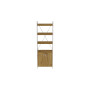 Етажерка 4/60 Ferrum-decor Серії Конект із тумбою 179x60x28 Білий ДСП Артизан (FRD-104496) - фото 1