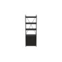 Етажерка 4/60 Ferrum-decor Серії Конект із тумбою 179x60x28 Чорний ДСП Сосна Кембра (FRD-104486) - фото 4