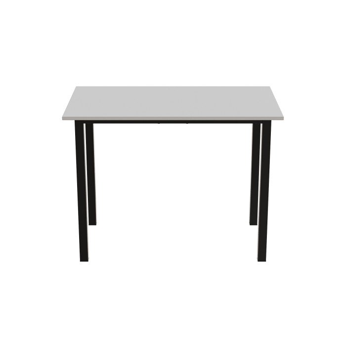 Стіл універсальний Knap Ferrum-decor 750x1200x600 Чорний метал ДСП Білий 16 мм (FRD-106346)