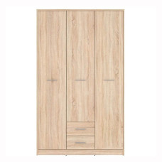 Шафа для одягу з ящиками Гербор Непо SZF3D2S N Дуб сонома (GRB-1439)