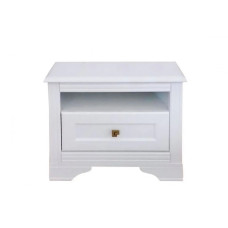 Тумба приліжкова Гербор Клео 1so Білий (GRB-1386)