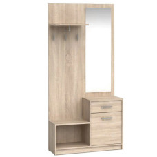 Передпокій з дзеркалом Гербор Непо PPK Дуб сонома (GRB-1261)