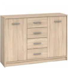 Комод у вітальню Гербор Непо KOM2D4S Дуб сонома (GRB-1141)
